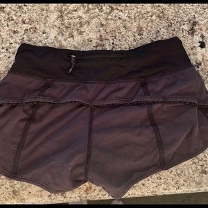 Black Lululemon shorts